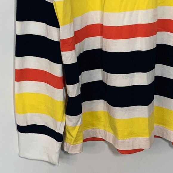 Ocean Coast Cotton Long Sleeve Collared Top Size Large - Picture 8 of 8